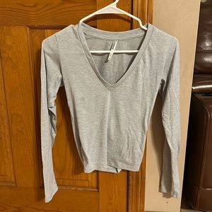 Women’s Long Sleeve Cropped Shirt